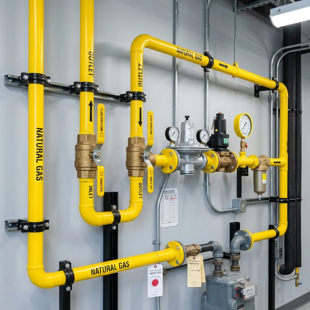 Gas Line Services Plumber in Nellieburg, MS